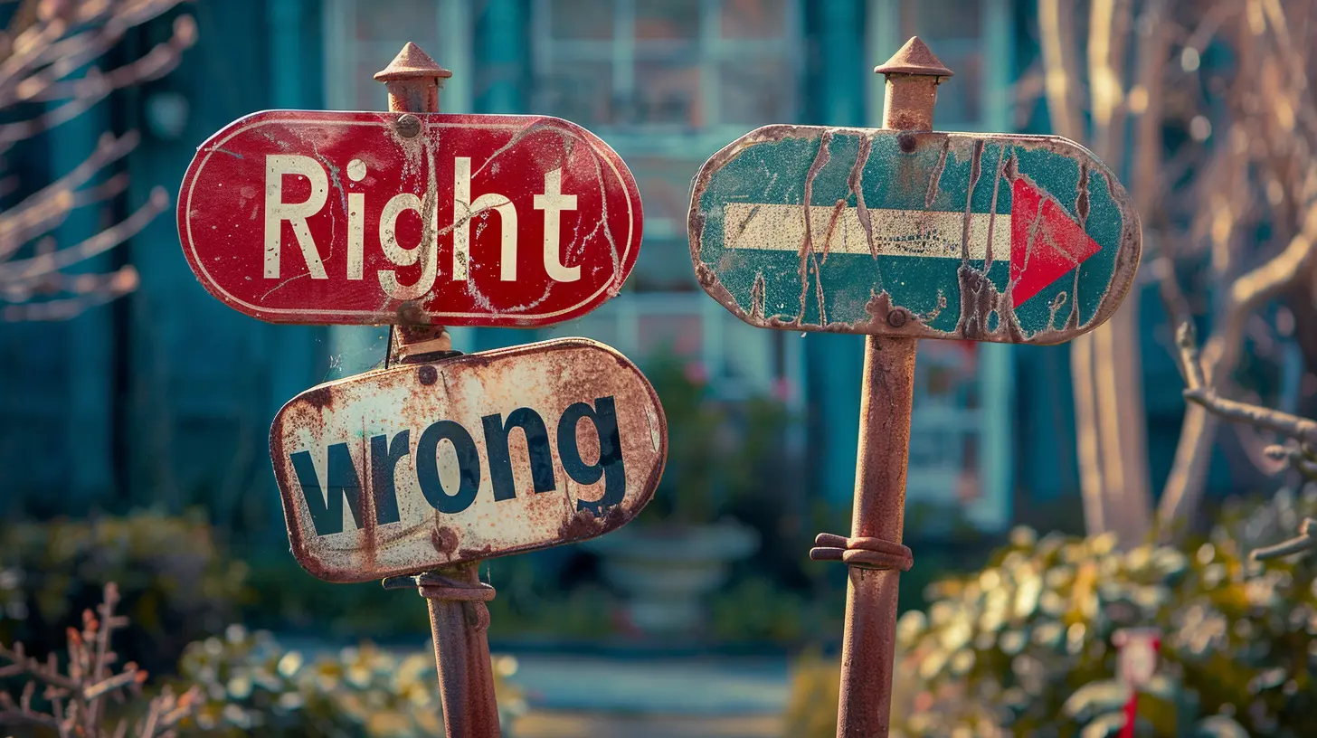 Right Wrong Path - Truth Lighthouse - Moral Law Evidence